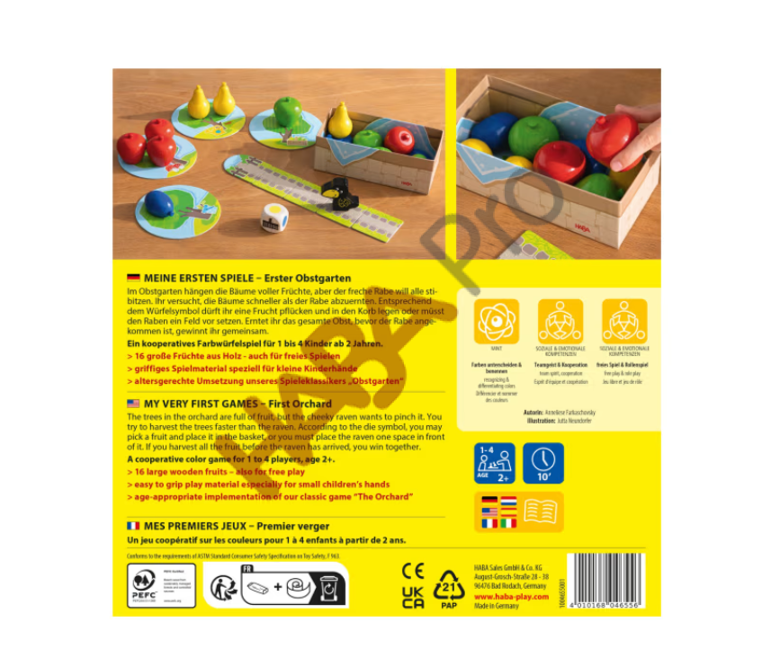 Moje pierwsze gry HABA "W ogrodzie" 