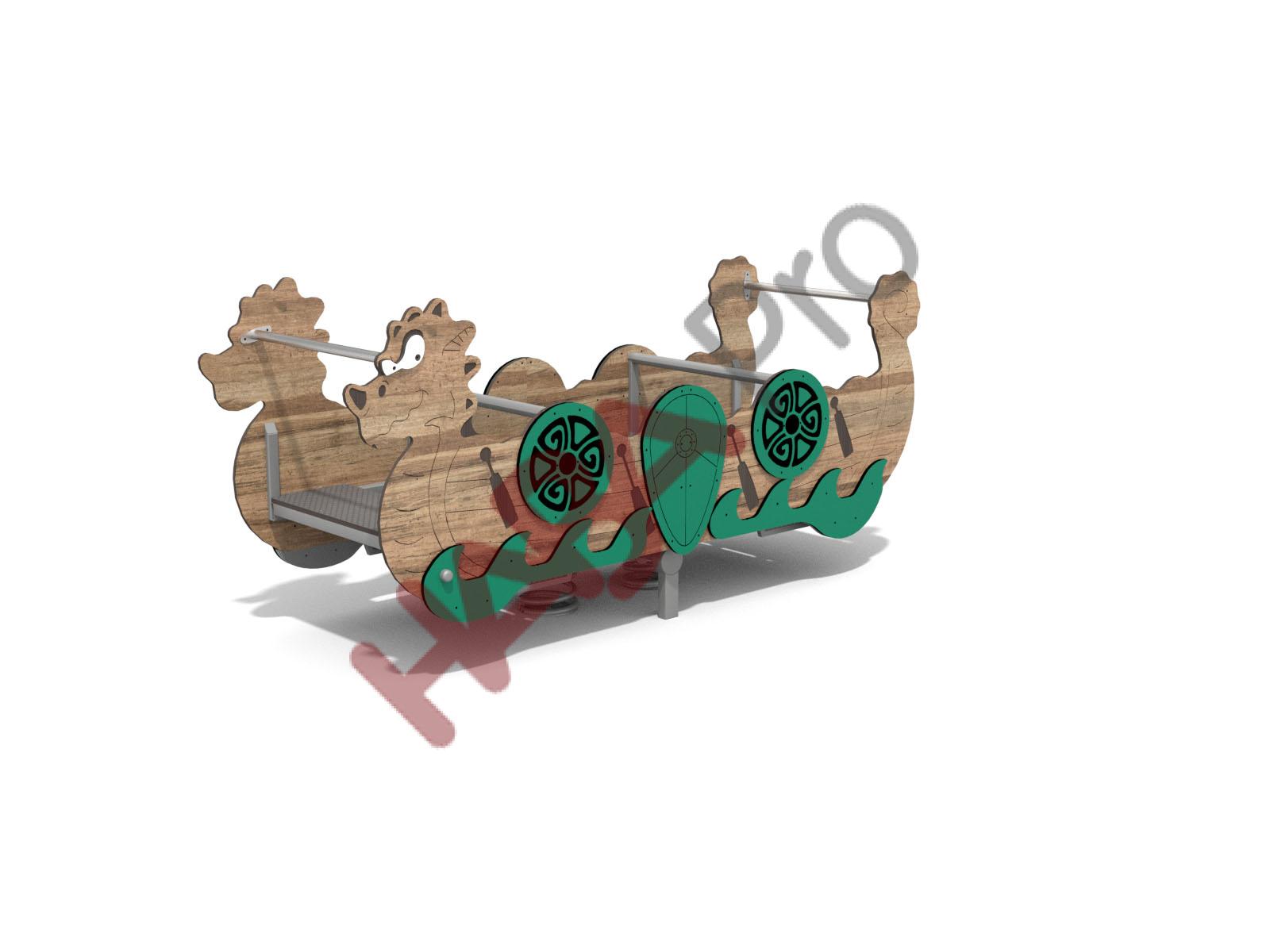 Bujak wieloosobowy recykling na plac zabaw