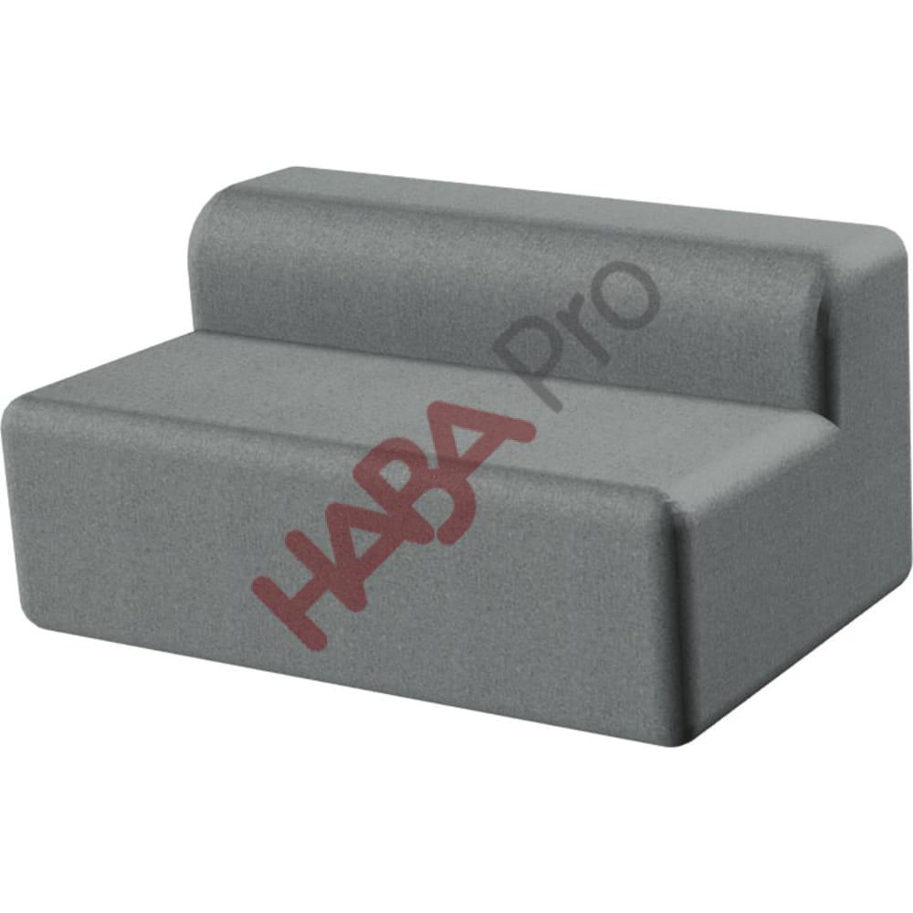 Sofa z oparciem wys. 38 cm  - skóra ekologiczna