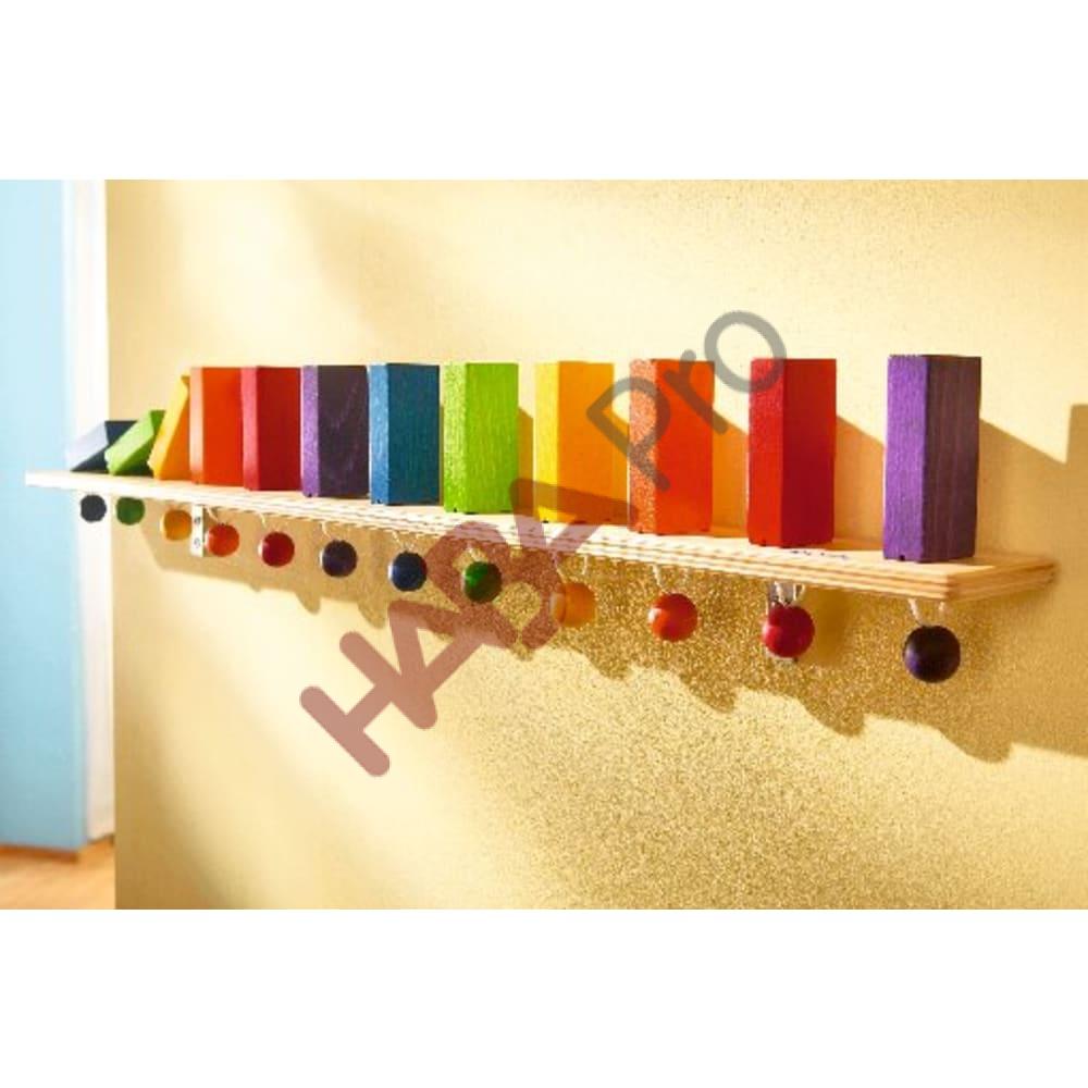 1092750-Wanddomino-02.eps Element ścienny "Reakcja łańcuchowa domino", 12 klocków