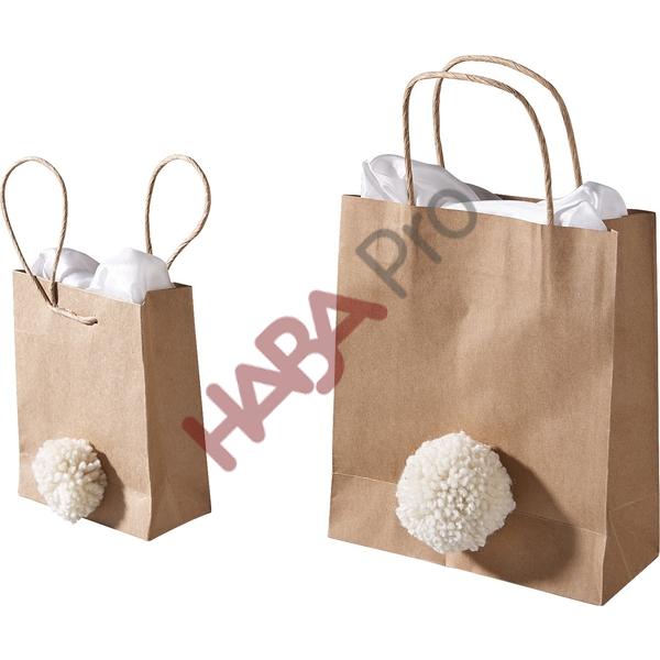 Torby na prezenty  18 x 21 x 8 cm, 20 sztuk