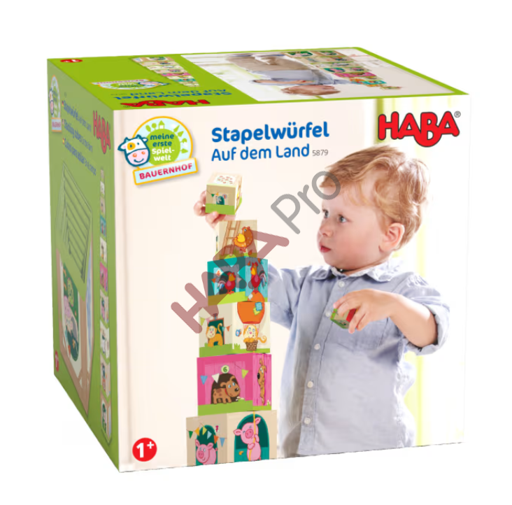 Wieża z kostek Na Farmie