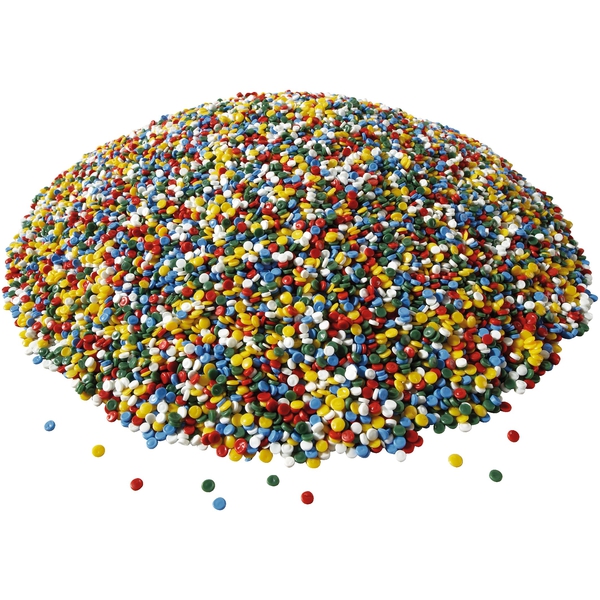 Granulat z tworzywa sztucznego "Kidfetti”, kolorowy