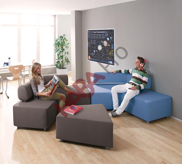 Sofa szkolna "Bumerang" - ekoskóra