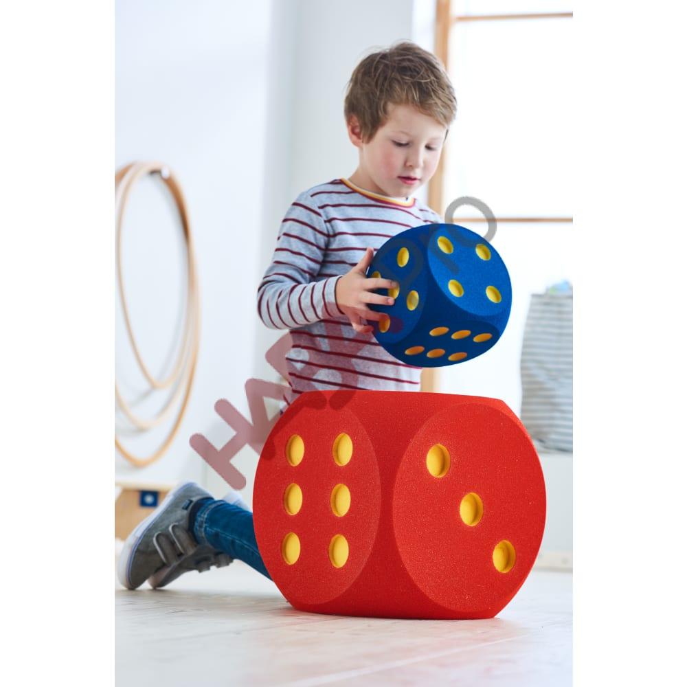 Duża kostka z pianki 16 cm - do gier i zabaw