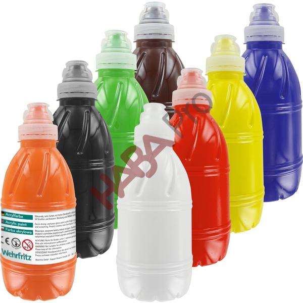 Zestaw farb akrylowych Wehrfritz 8x500 ml