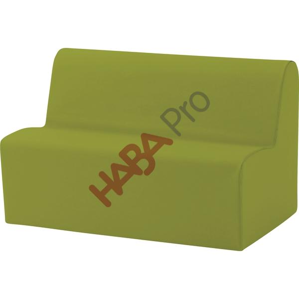 Sofa przedszkolna, 2-osobowa wys. siedziska 34 cm