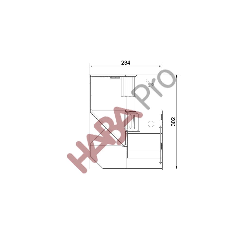 1480005-Spielhaus-Wolkenhaus-F-03.psd Domek do zabawy Grow.upp "W chmurach"