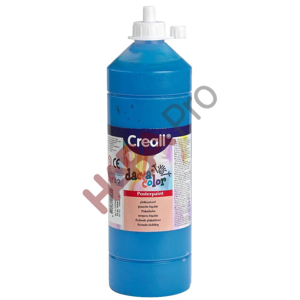 dacta color – Farby plakatowe na bazie wody, zestaw 8 x 1.000 ml