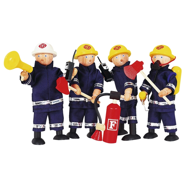 Figurki strażaków