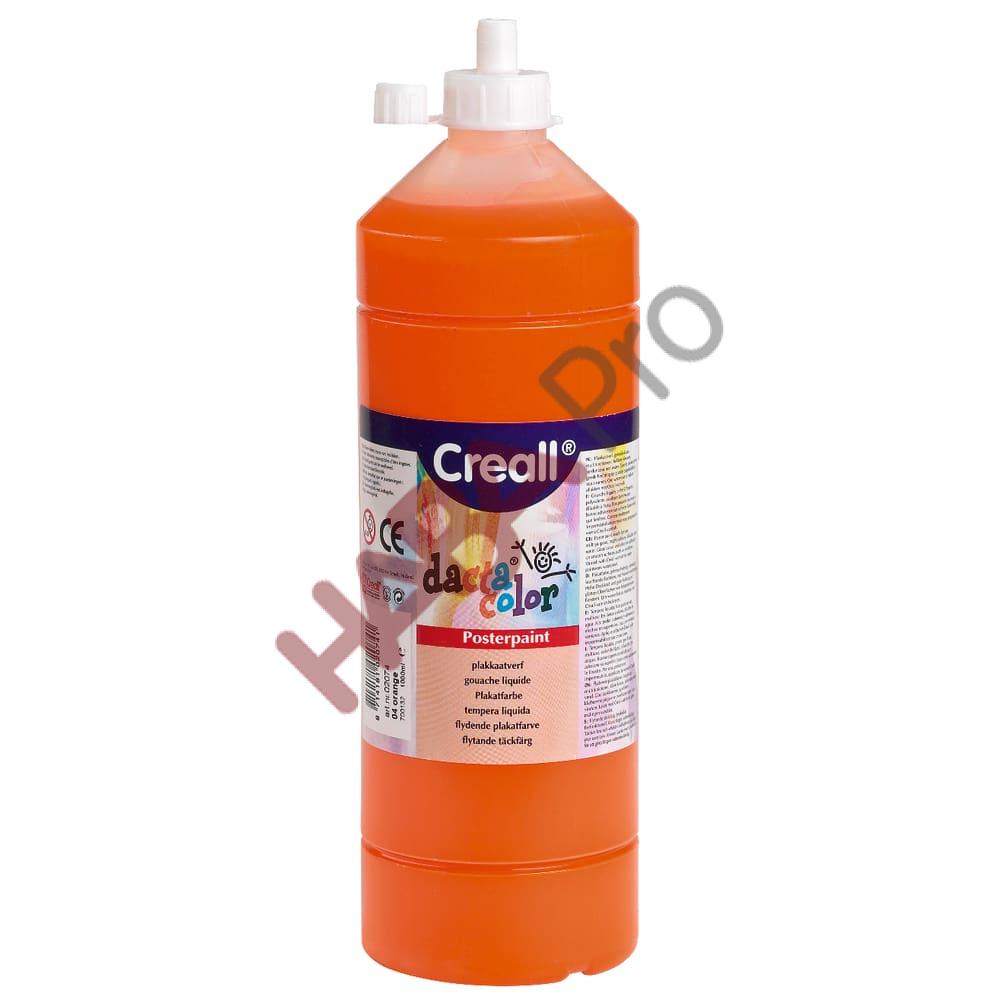 dacta color – Farby plakatowe na bazie wody, zestaw 8 x 1.000 ml