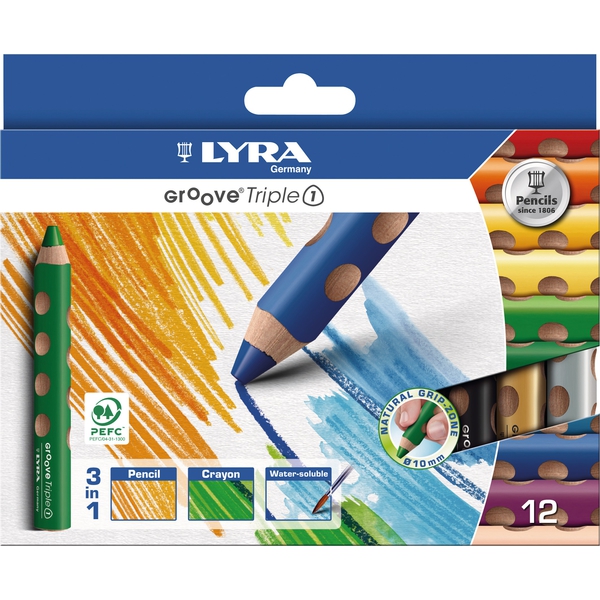 LYRA Groove Triple, 12 kolorów