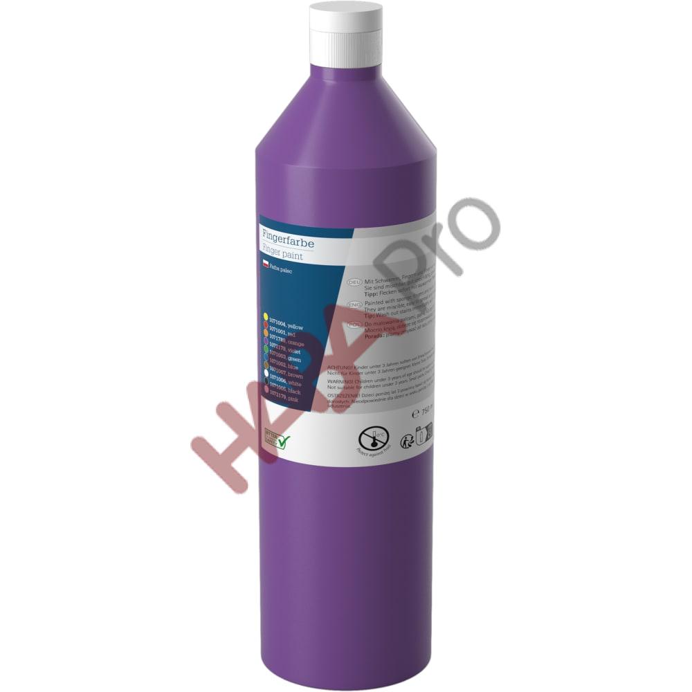 HABA - farby do malowania palcami, 750 ml - fioletowy