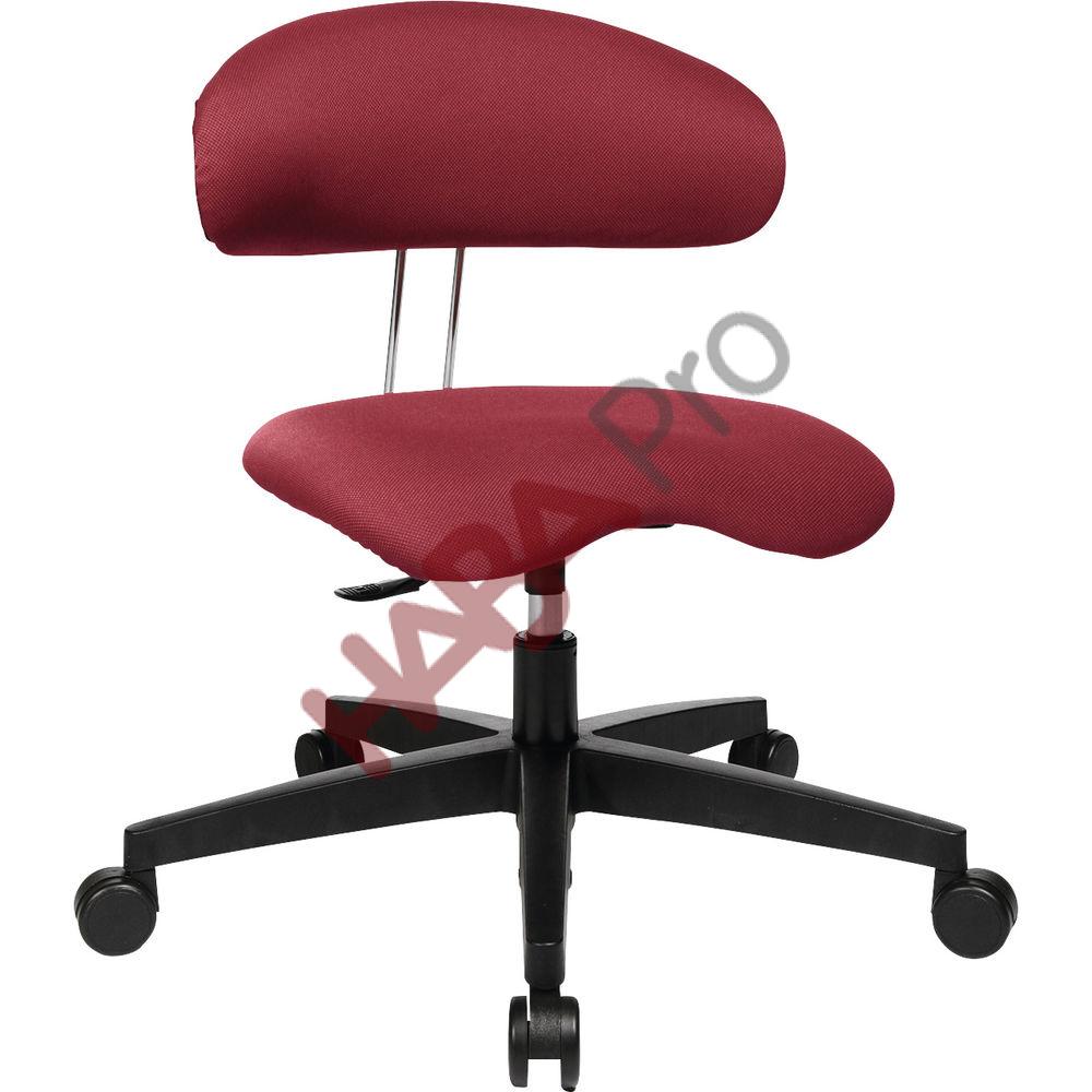 Ergonomiczny fotel dla wychowawców, wys. 34 - 47 cm, tkanina
