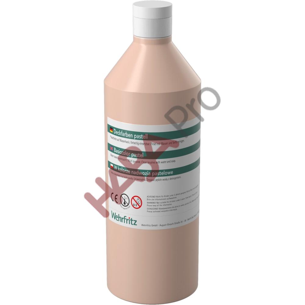 159784_Wehrfritz_Deckfarbe_F_02.psd Farby kryjące Wehrfritz „Pastelowe kolory”, 6 x 500 ml