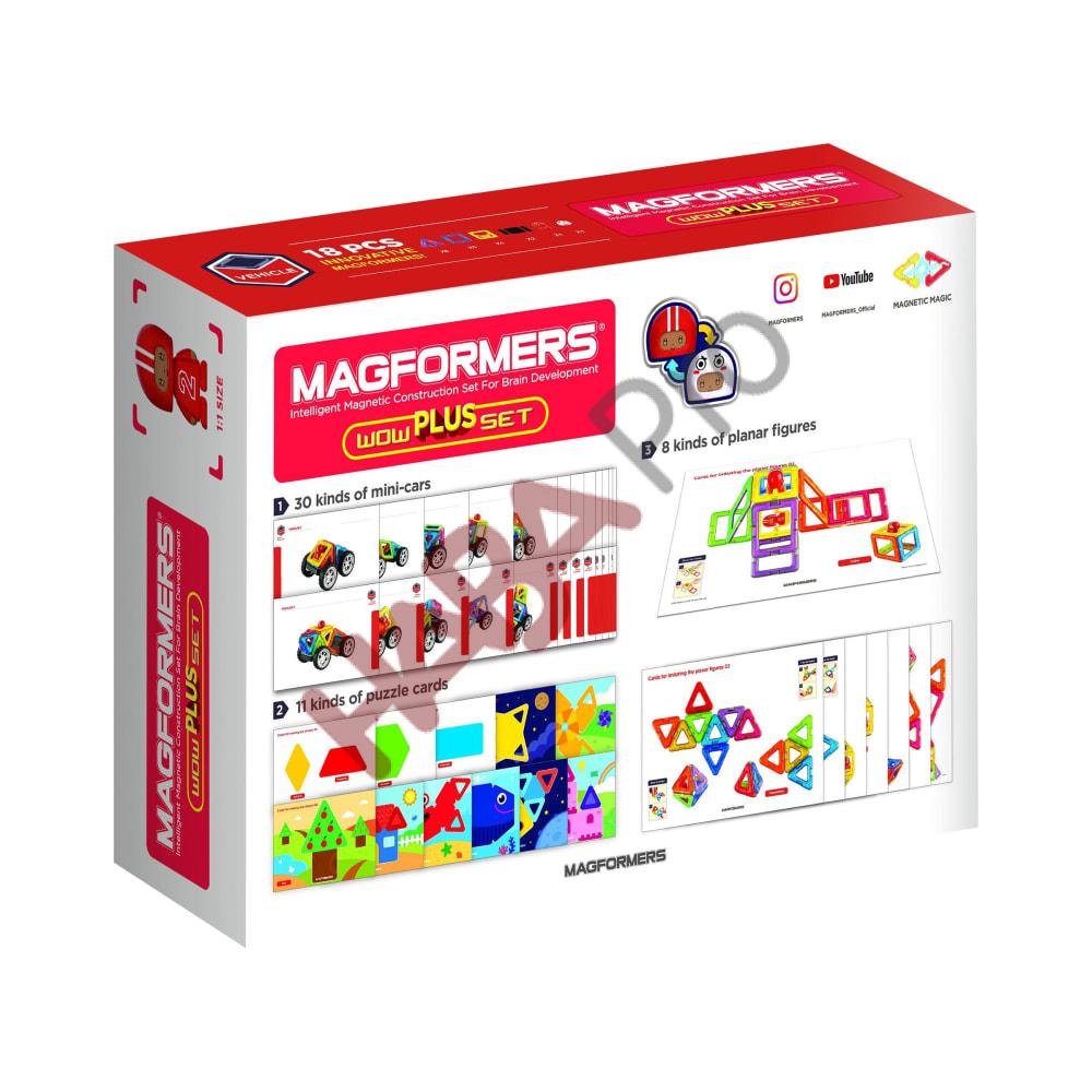 Zestaw Magformers Wow Plus