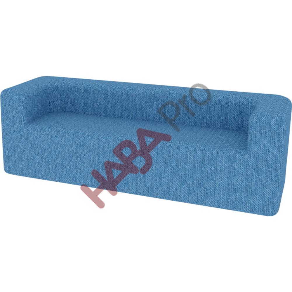 Sofa szkolna 3-osobowa z oparciem