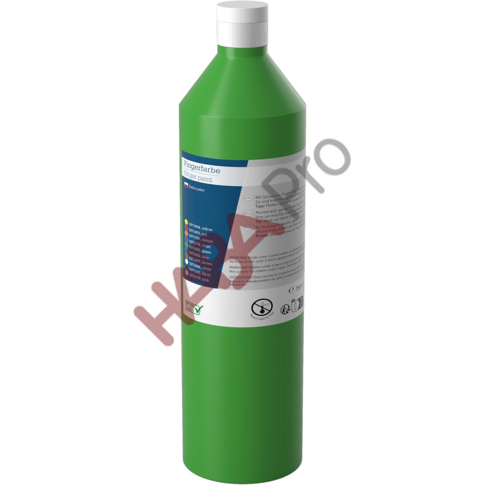 Wehrfritz - farby do malowania palcami, 750 ml - zielony