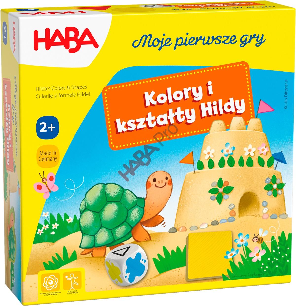 Moje pierwsze gry Kolory i kształty Hildy - edycja polska