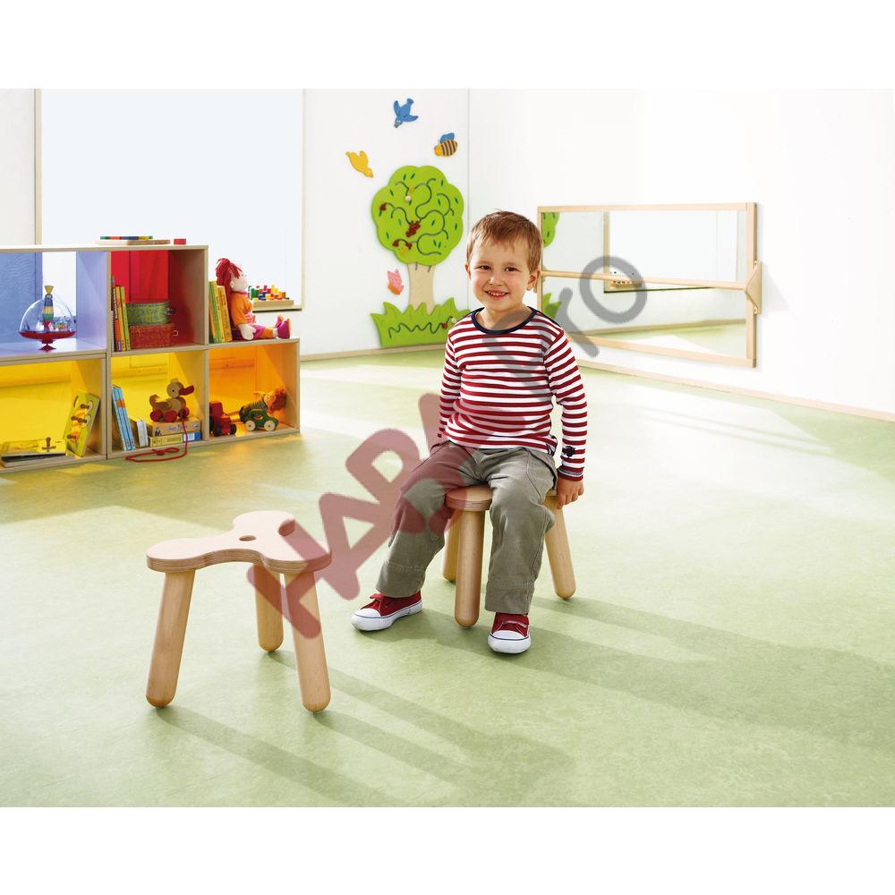 Ergonomiczny stołek do żłobka, wys. 21 cm, PREMIUM