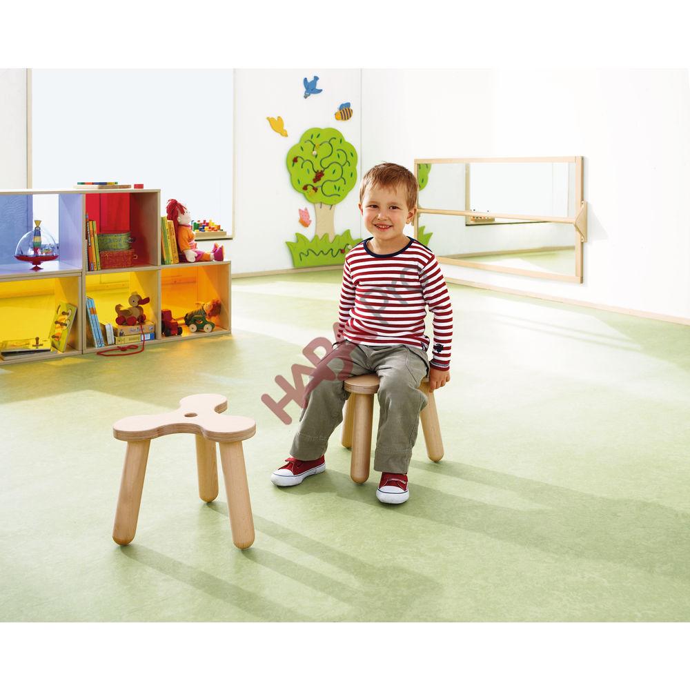 Ergonomiczny stołek do żłobka, wys. 26 cm, PREMIUM