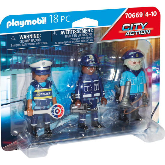 Zestaw figurek policyjnych PLAYMOBIL® City Action