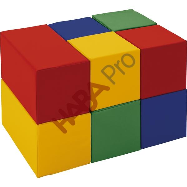 Zestaw klockow piankowych - 9 sztuk