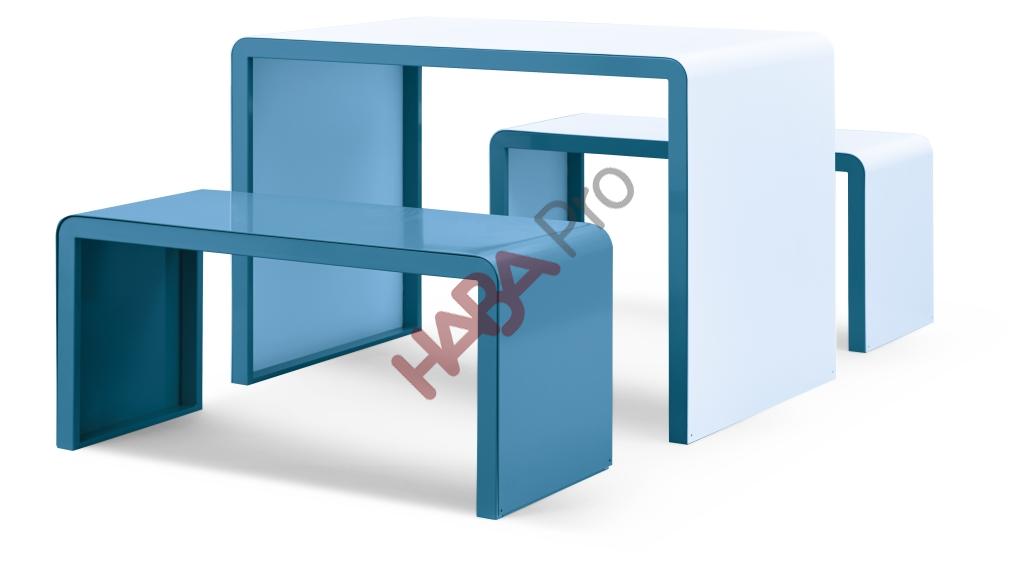 set.upp - Ławka wolnostojąca szer. 96 cm x wys. 43 cm x gł. 38 cm.