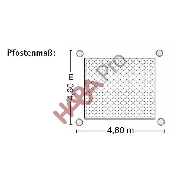 Ochrona przeciwsłoneczna 86% UV, 4 x 4 m