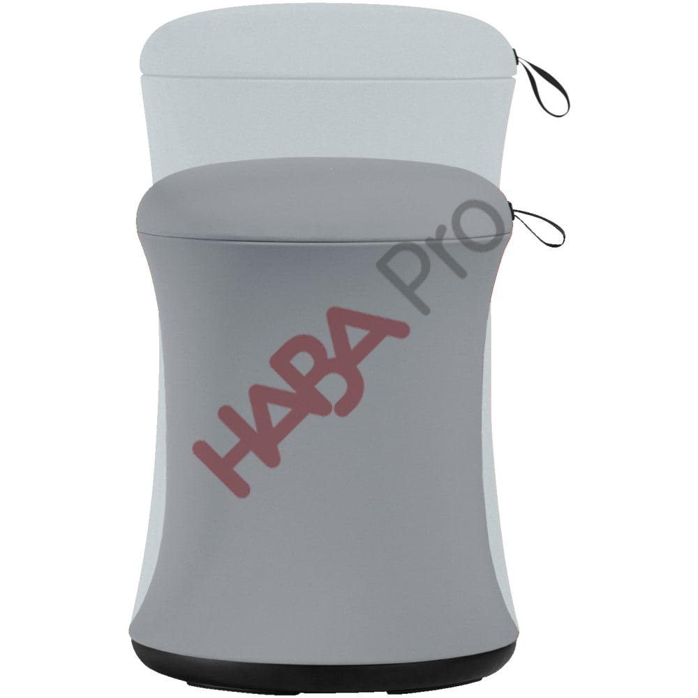 Hoker siedzisko bobo szary, wys. 52 - 62 cm