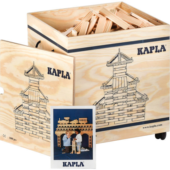 KAPLA® Pudełko klocków drewnianych, 1000 sztuk
