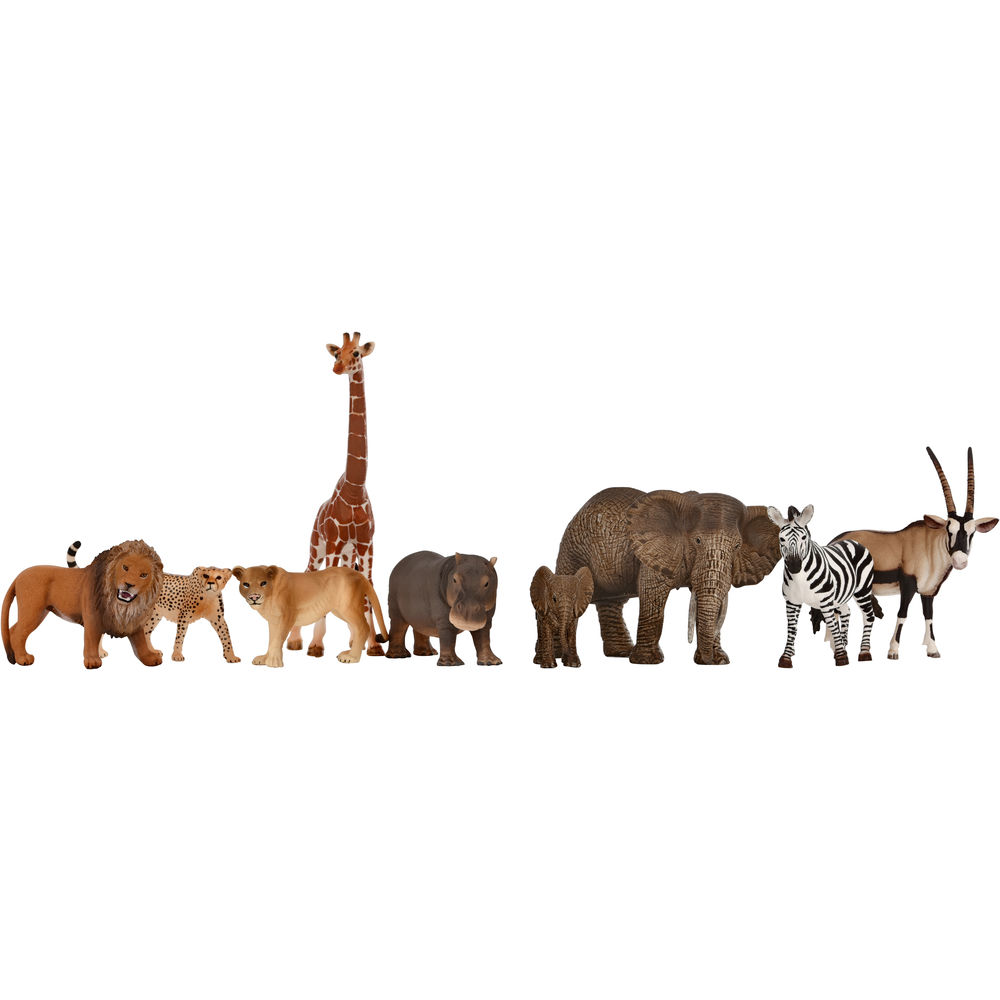 Zestaw Dzikie zwierzęta z Afryki