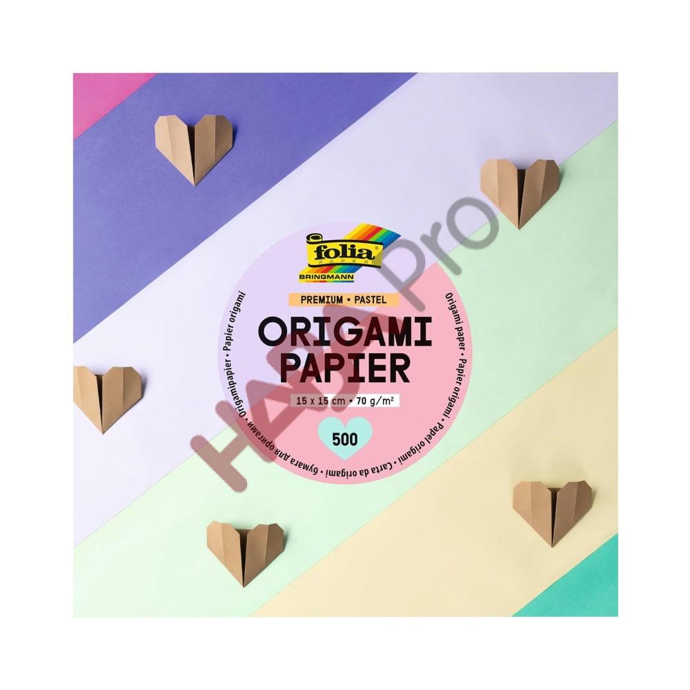 Papier origami Pastel