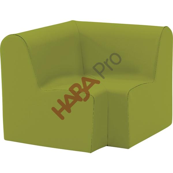 Sofa przedszkolna, narożna wys. siedziska 34 cm