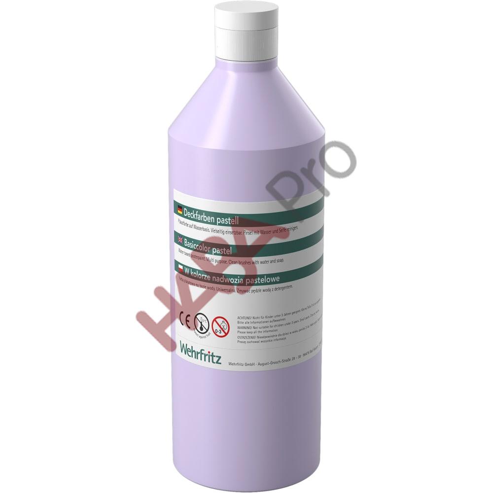 159784_Wehrfritz_Deckfarbe_F_05.psd Farby kryjące Wehrfritz „Pastelowe kolory”, 6 x 500 ml