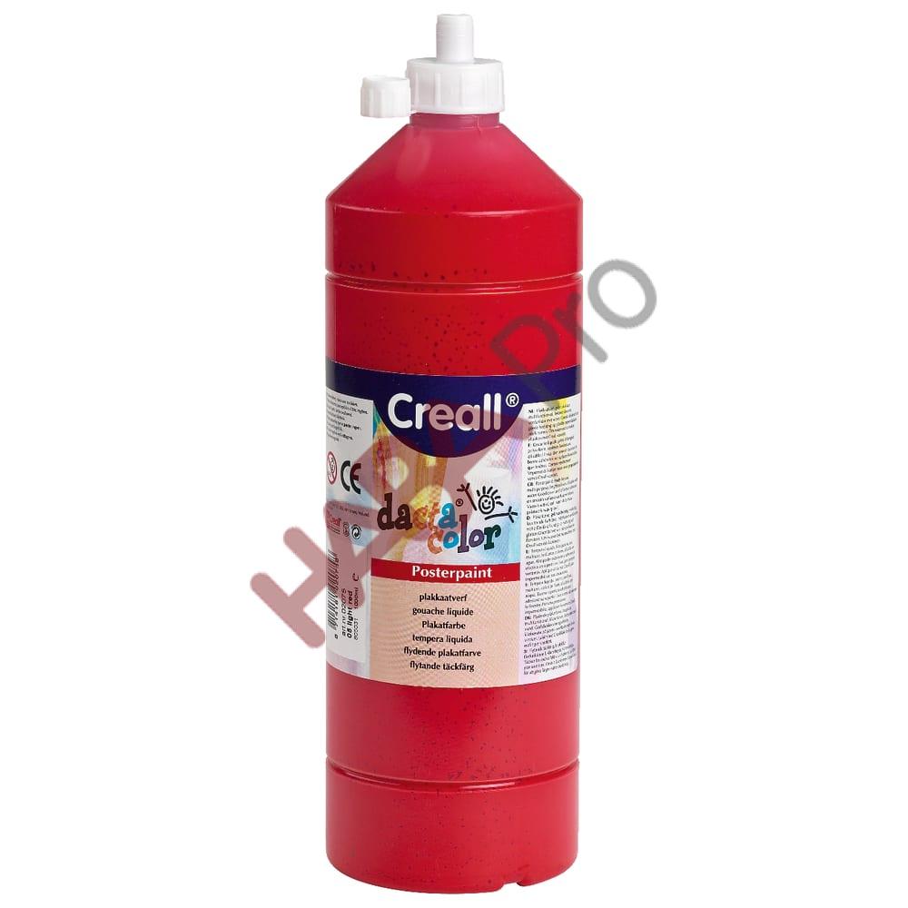 dacta color – Farby plakatowe na bazie wody, zestaw 8 x 1.000 ml