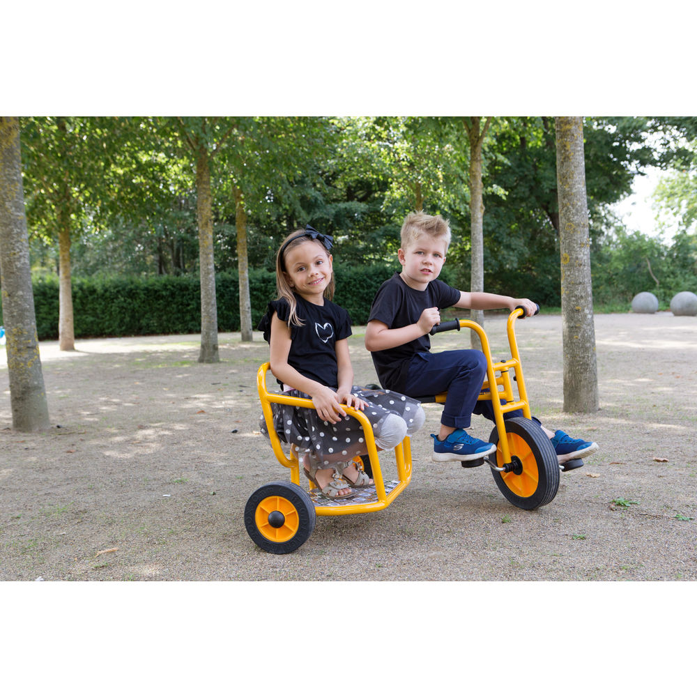 Rabo rowerek trójkołowy dla 2 dzieci
