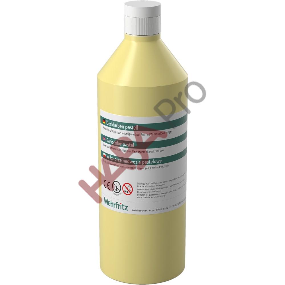 159784_Wehrfritz_Deckfarbe_F_01.psd Farby kryjące Wehrfritz „Pastelowe kolory”, 6 x 500 ml