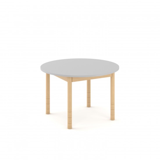 Stół okrągły Ø 90 cm - regulowana wysokość