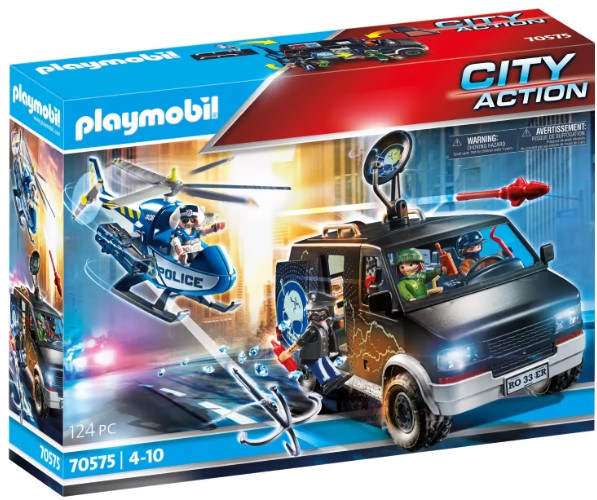 PLAYMOBIL® City Action policyjny motor - pościg za przestępcą
