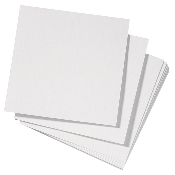 Białe kartki wymienne do kostki aktywizującej, 20 sztuk