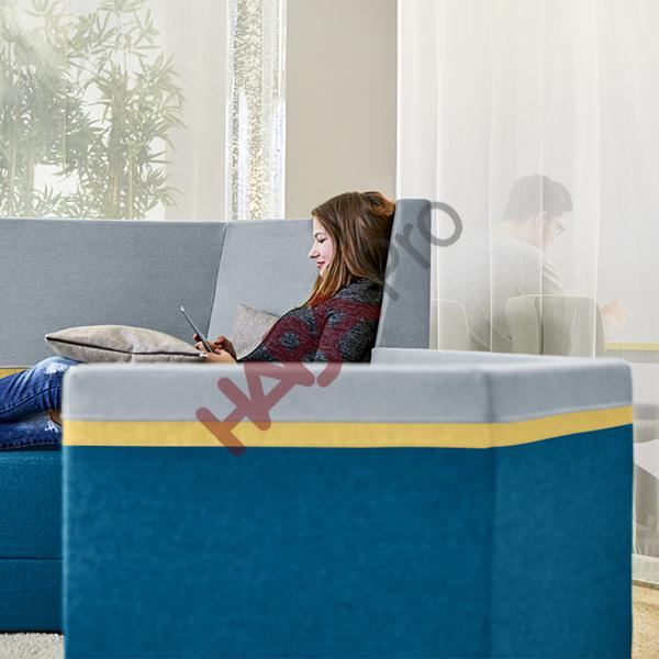 Set.upp - sofa z wysokimi oparciami  - tkanina