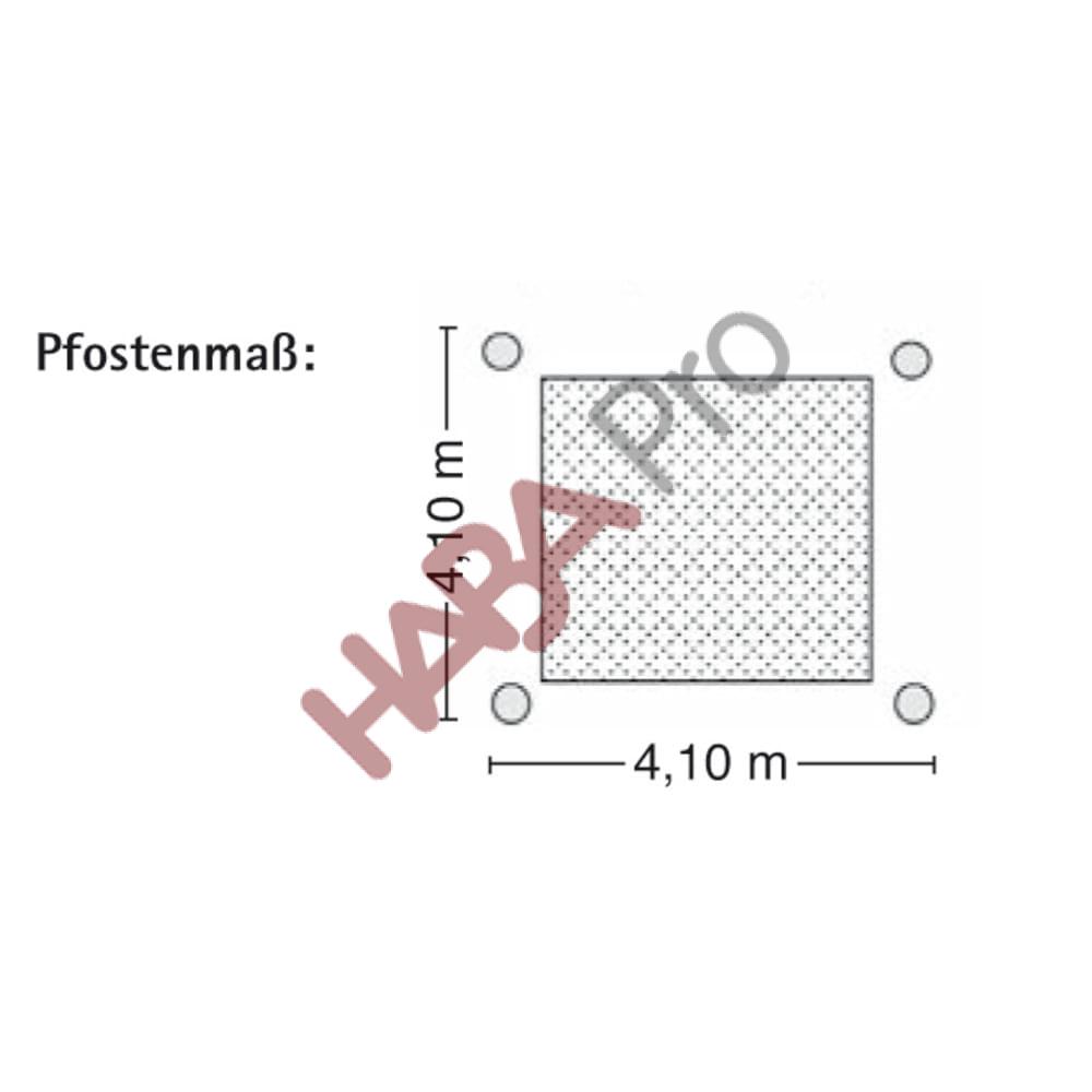 Ochrona przeciwsłoneczna 86% UV, 3,5 x 3,5 m