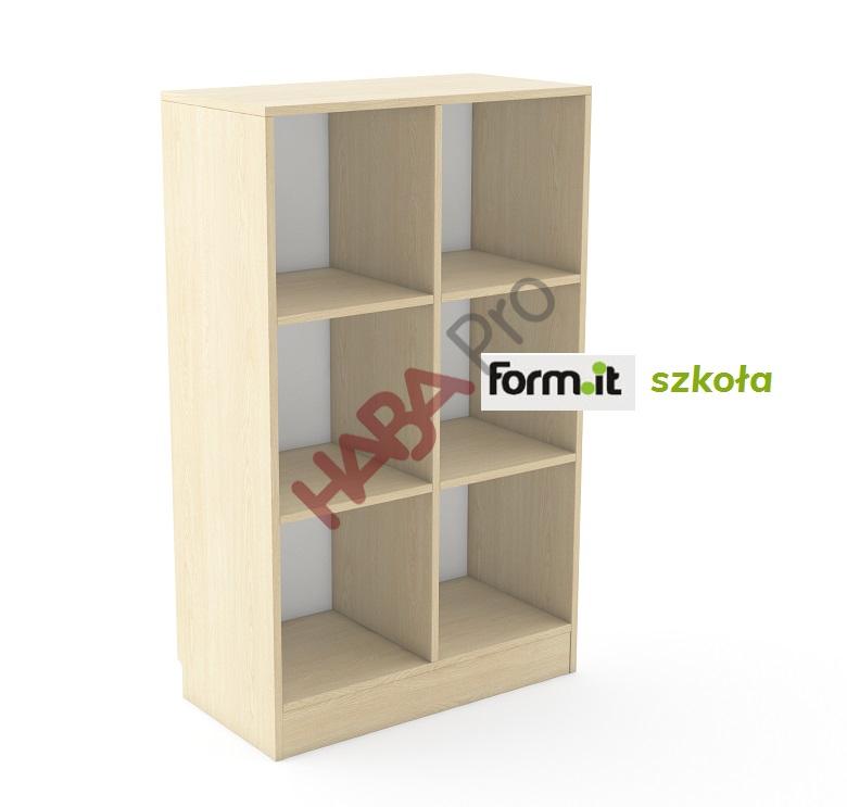 Szafka wys. 131 cm, bez frontów