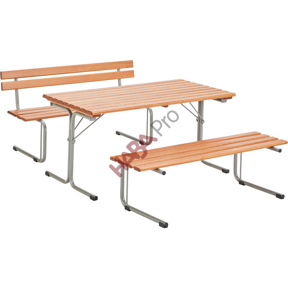 Stół ogrodowy Miro dla dzieci, składany, wys. 52 cm
