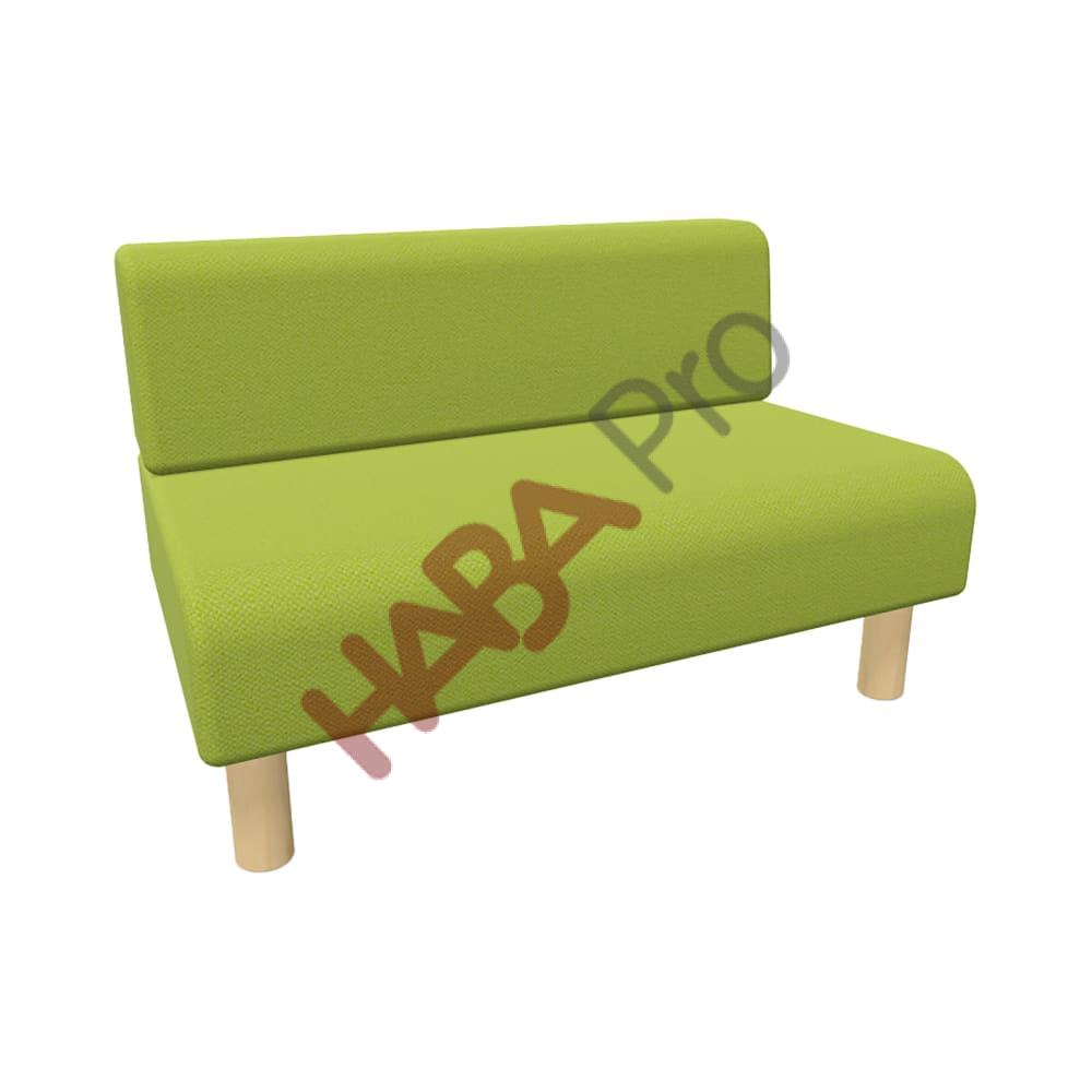 Sofa przedszkolna Lara, pianka / drewno