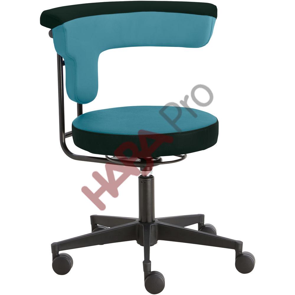Turu Sit + Krzesło dla wychowawców z wymiennym obiciem, wys.. 47 - 54 cm