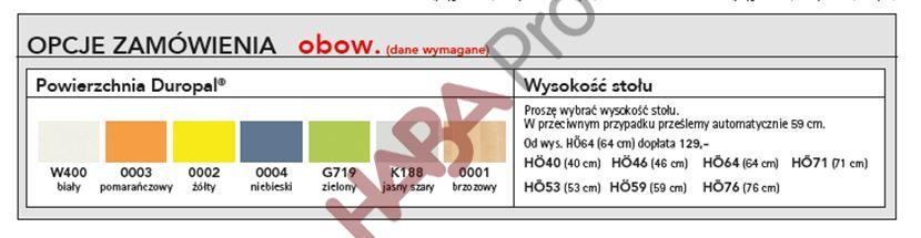 Stół składany, mocowany do ściany, okrągły
