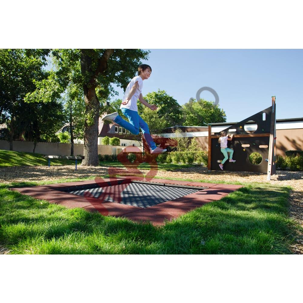Trampolina ziemna dla dzieci XL 