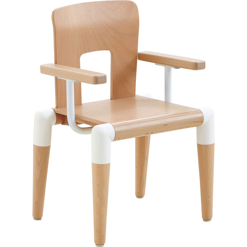 Krzesełko do żłobka z podłokietnikami MIKA, wys. 21 cm